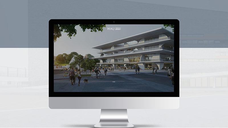 WAU哇噢建筑事务所网站